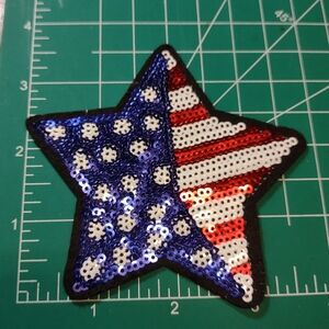 2/$10 Sequin Star Patch